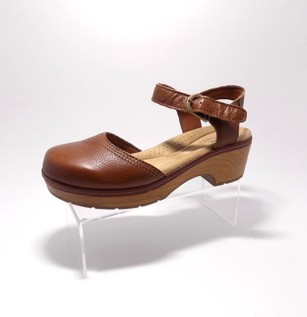 Clarks Paizlee Leather Platform Clogs Women's- Size 6